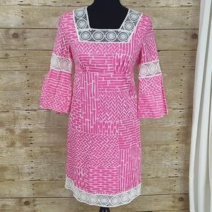 Lilly Pulitzer Chapman Tunic Dress In Tisket Tasket